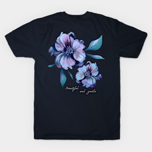 Gentle blue roses T-Shirt